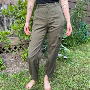 Olive Green Joggers Size S